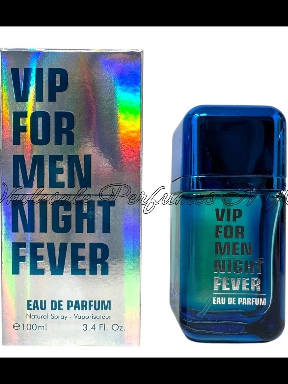 VIP For Men Night Fever Eau de Parfum - Blue/Teal